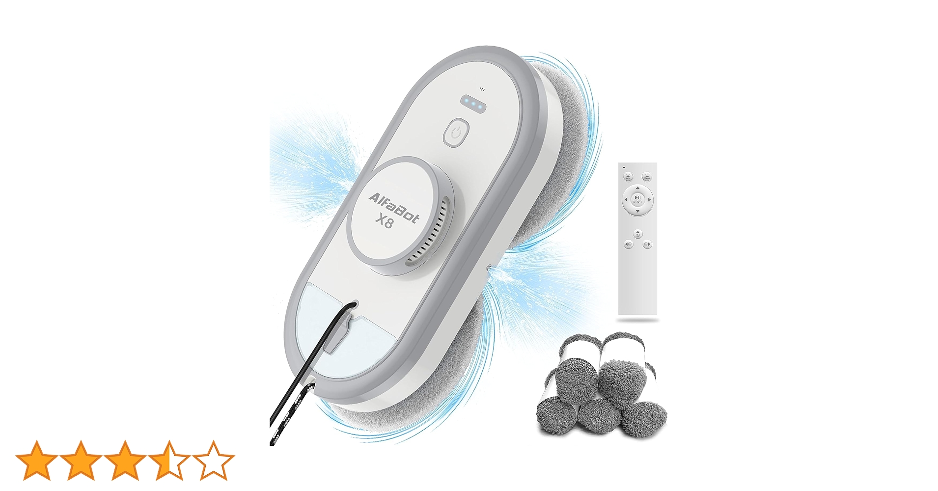 Amazon | 窓拭きロボット 窓掃除ロボット【双方向自動スプレー